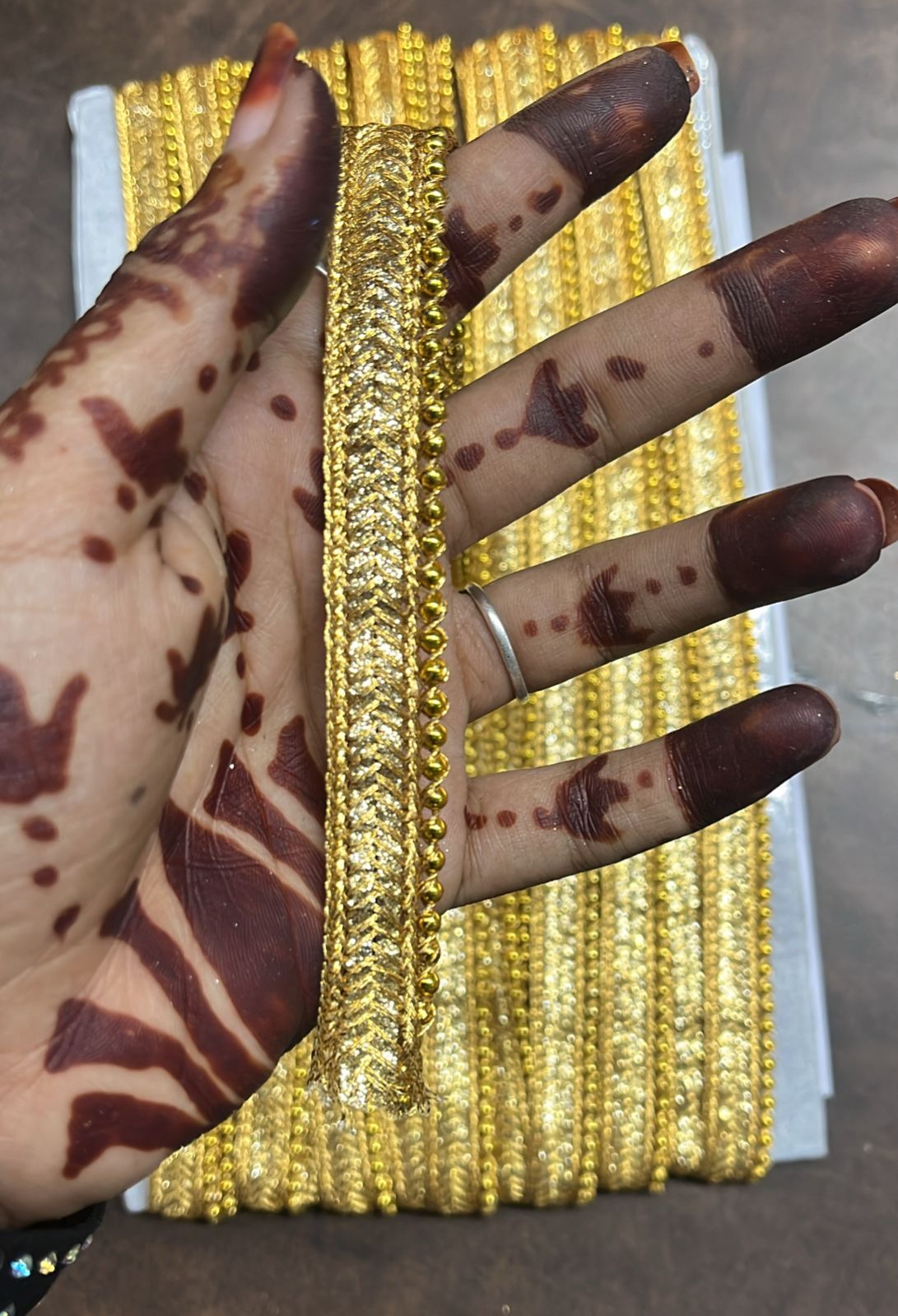 Color stone lacefor doll making-CSL -8 meter pack