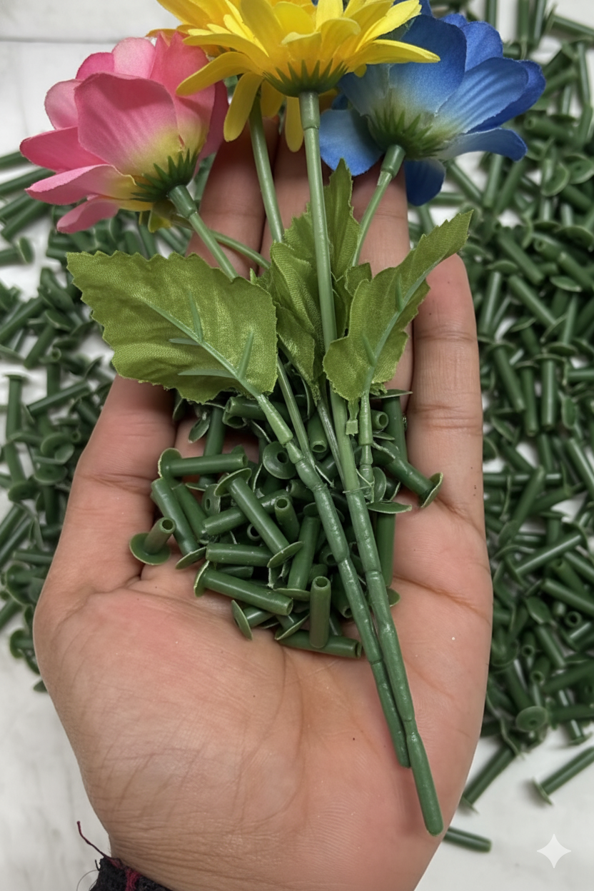 Artificial flower stem -50 gram in a pack (more than 50 piece approx)