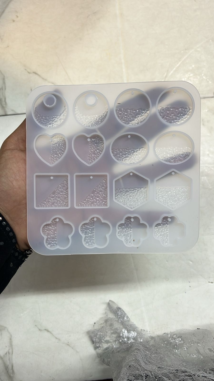 16 in 1 cavity half wavy mold 1PIECE -16CHWM