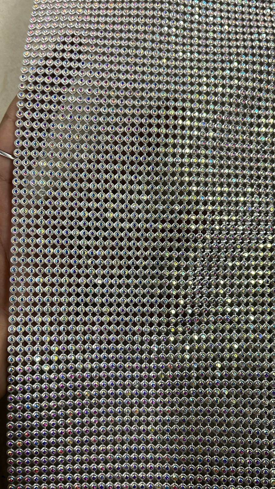 Stone lace Rainbow Silver_140 line full roll