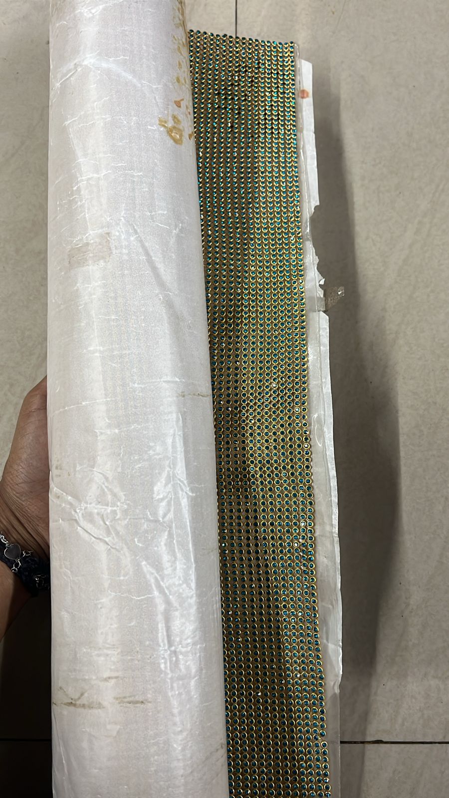 Stone lace  Green_140 line