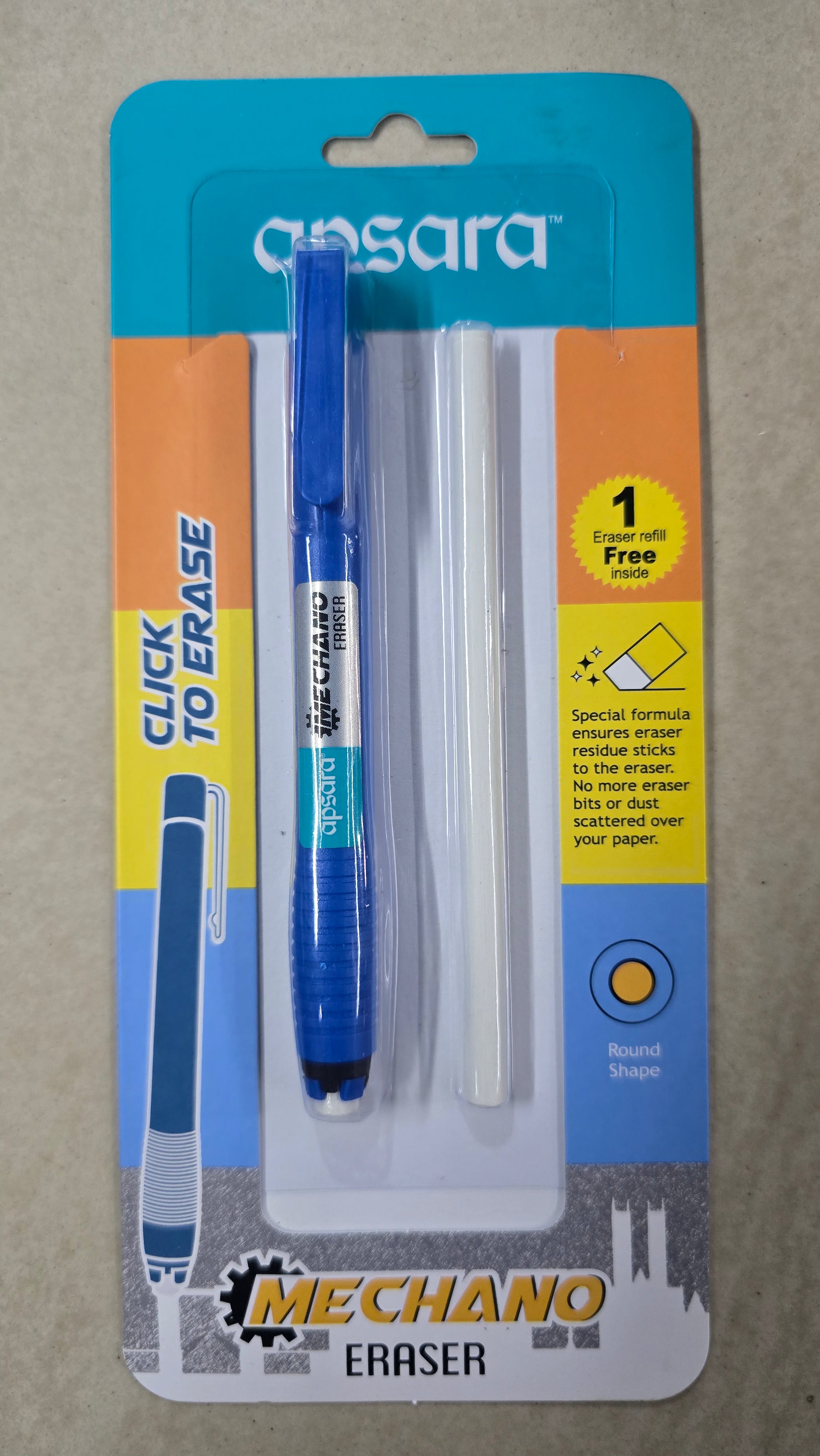 Apsara mechanical eraser -2 piece