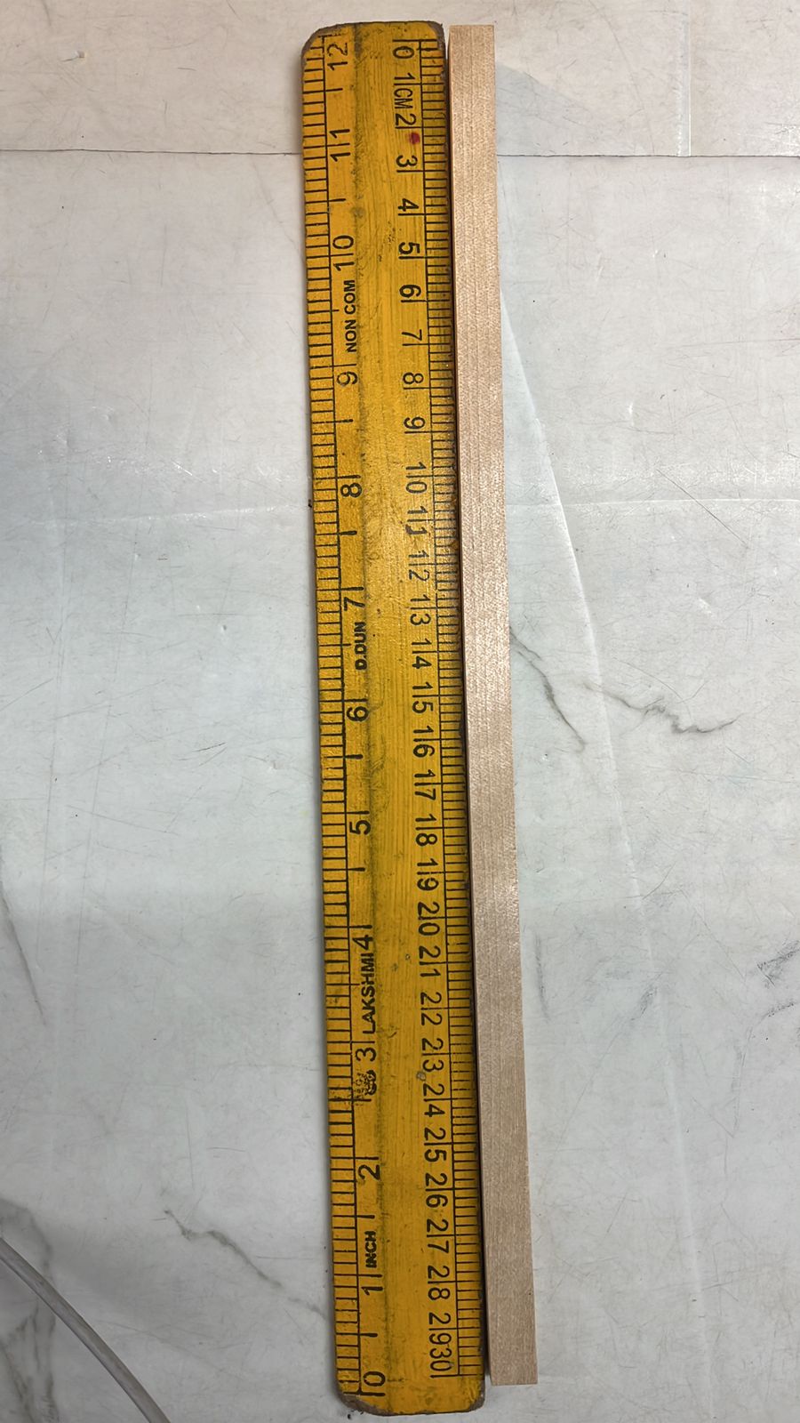 Wooden stick square for craft project