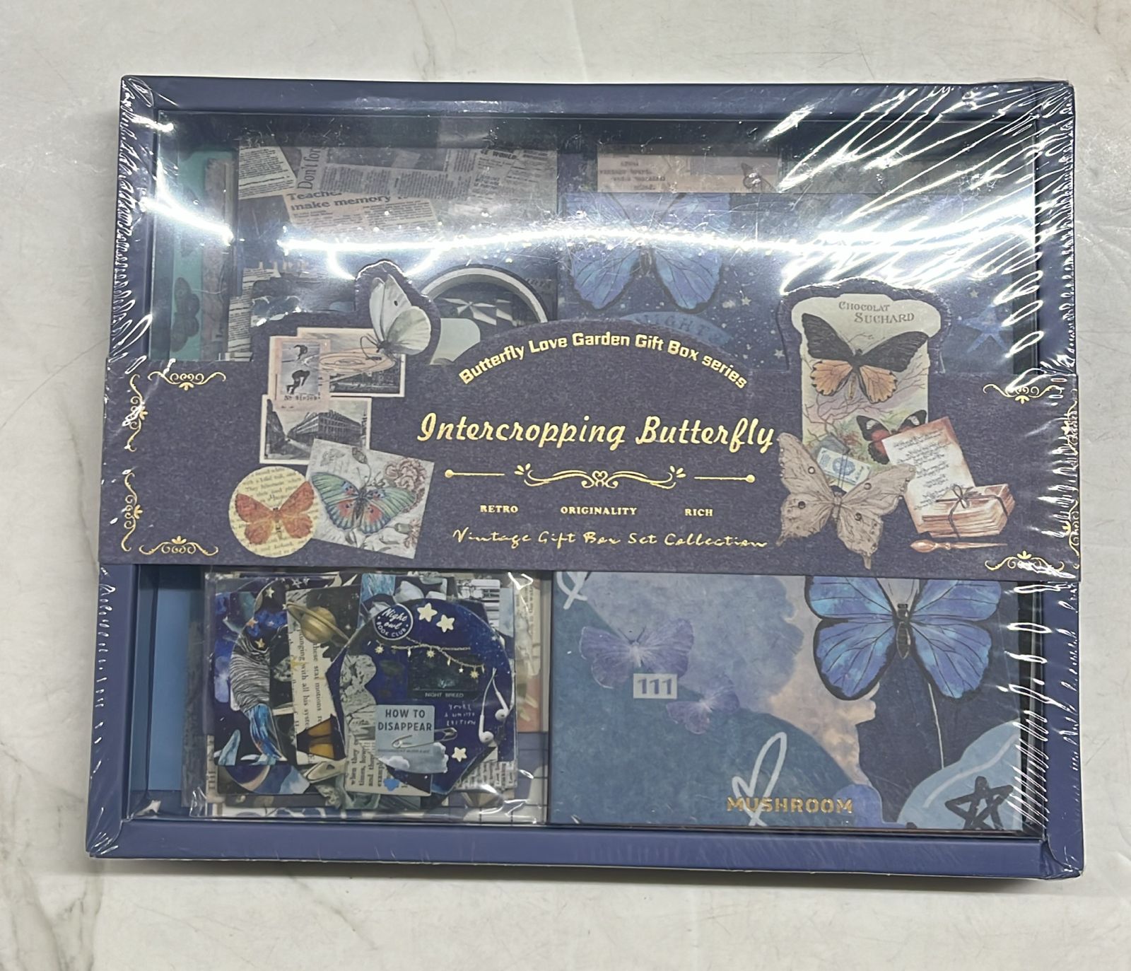 Vintage Journalist craft gift box box set -any 1 set