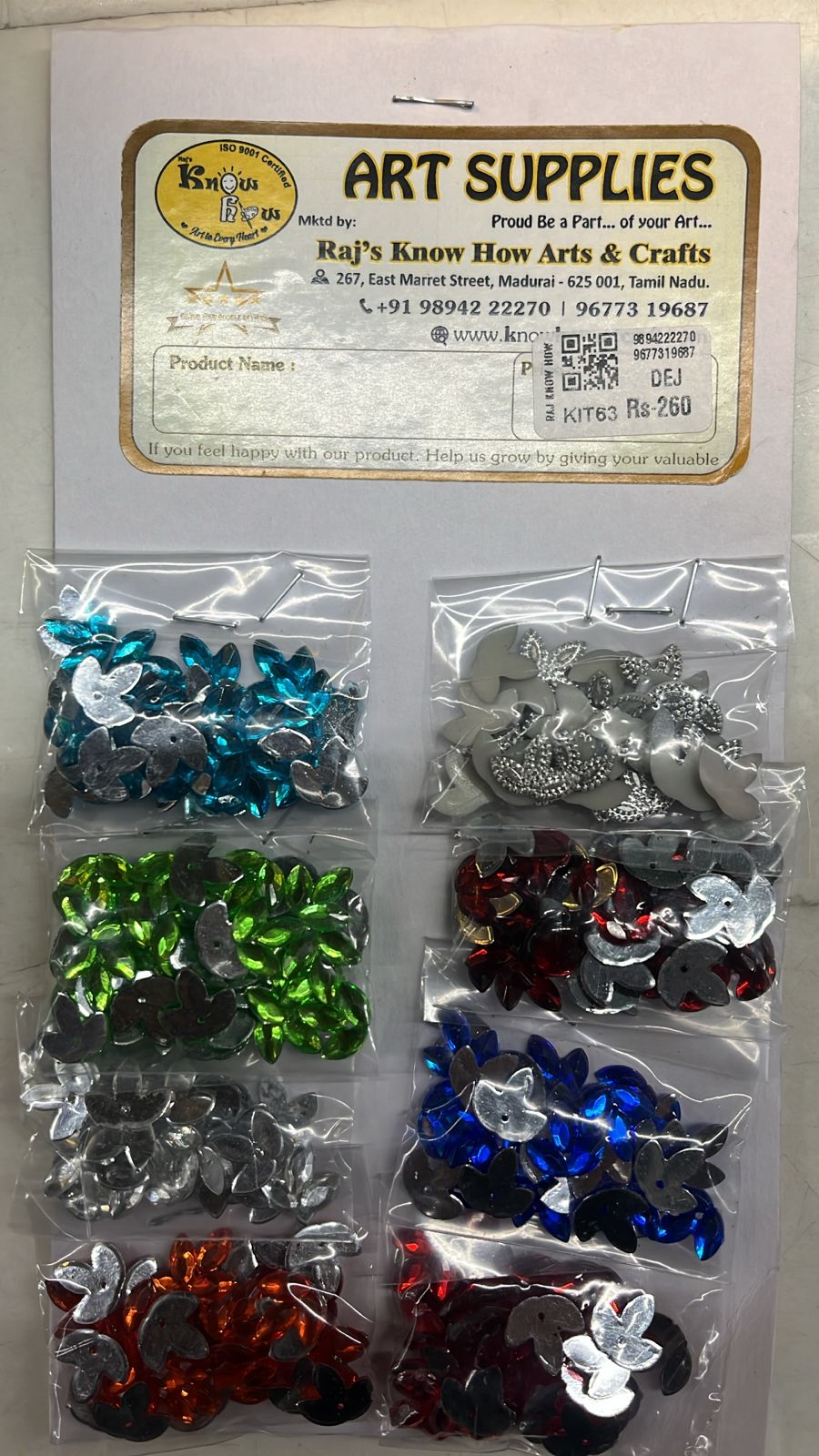 Leaf thilakam kundan kit_ kit 62