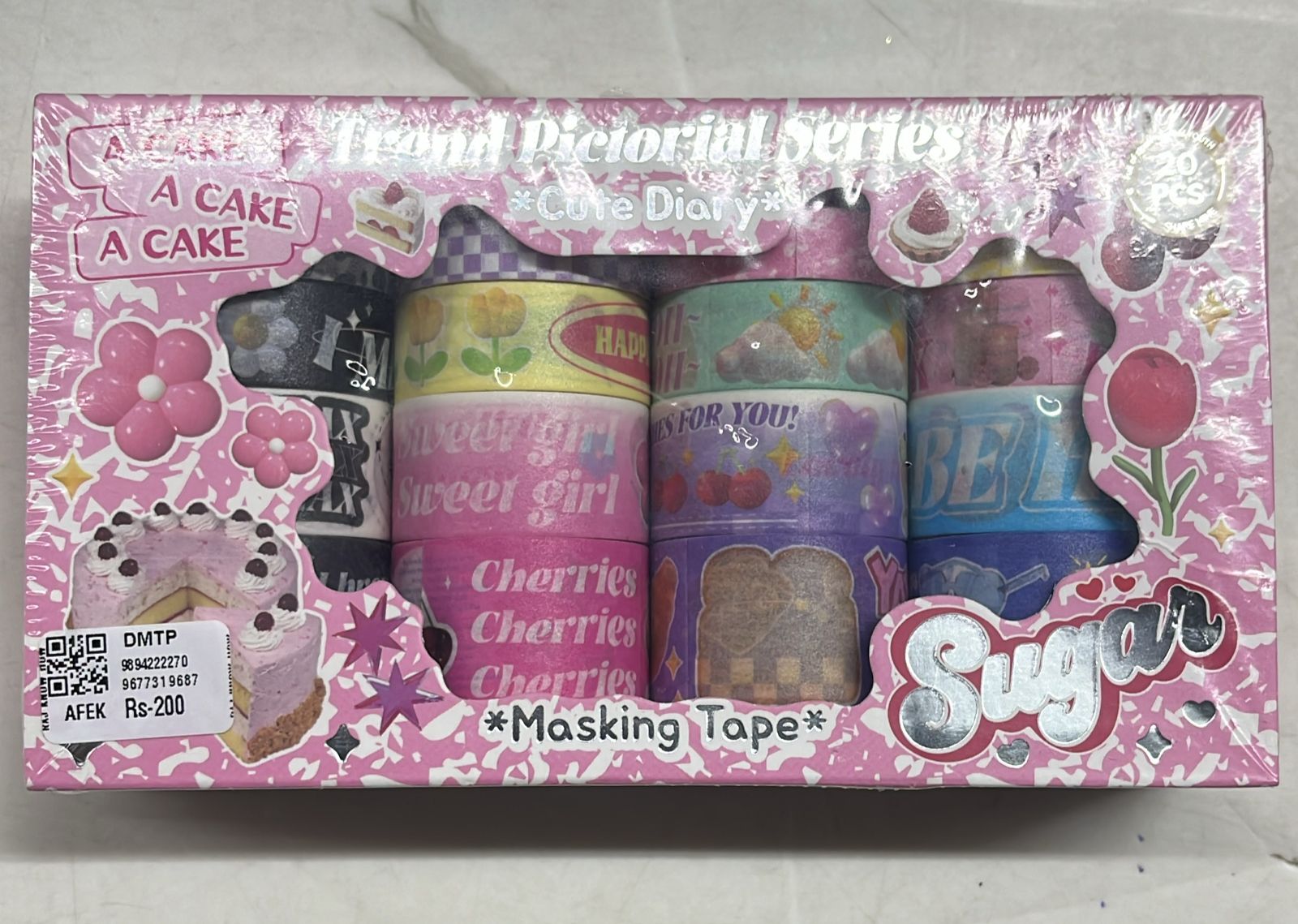 Design journal craft masking tape assorted 1 pack _DMTP