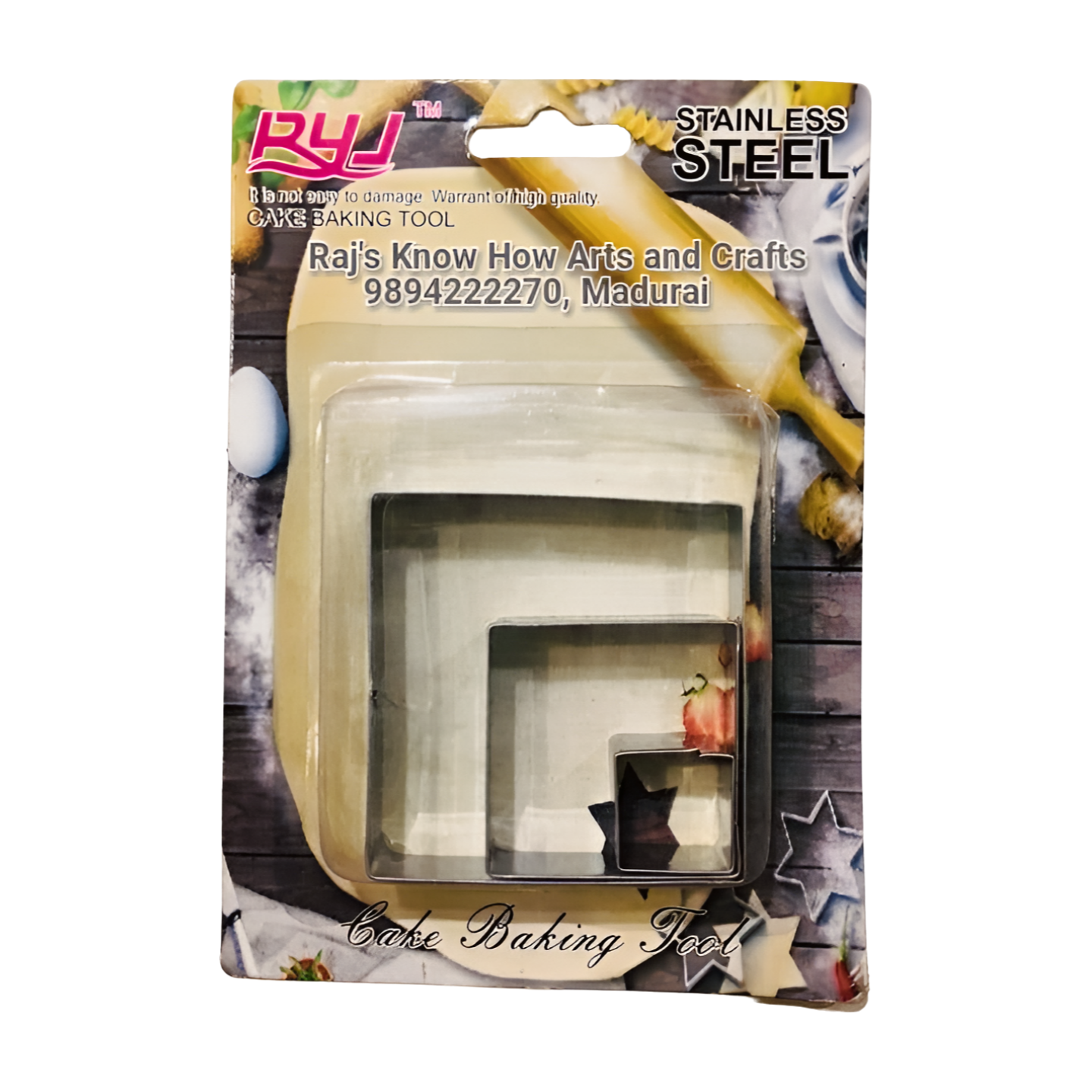 Square cutter set