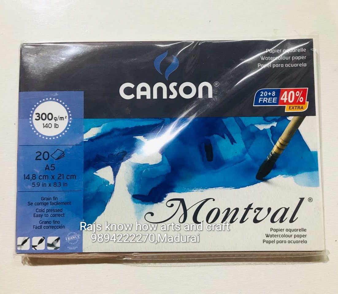A5 canson watercolour paper – KnowHowArtCraft