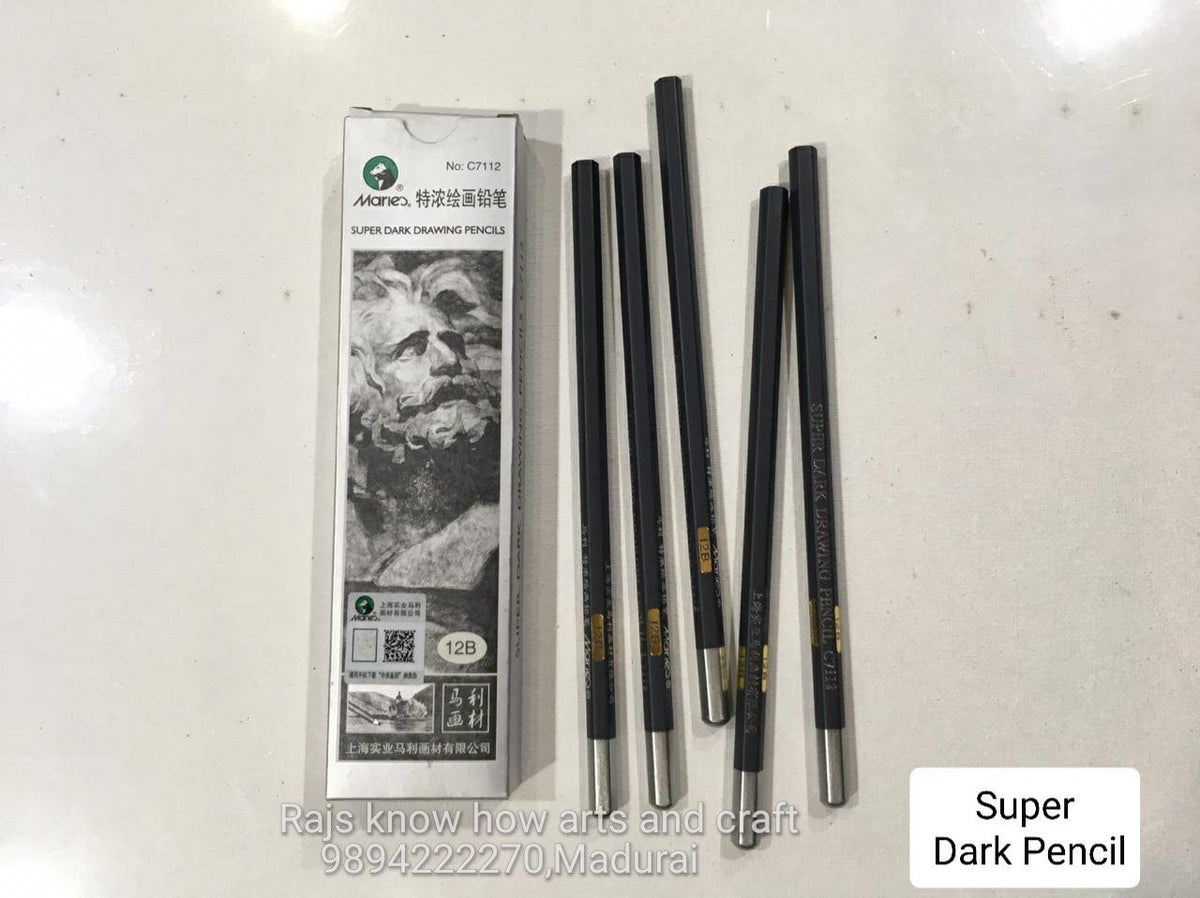 super dark pencil – KnowHowArtCraft