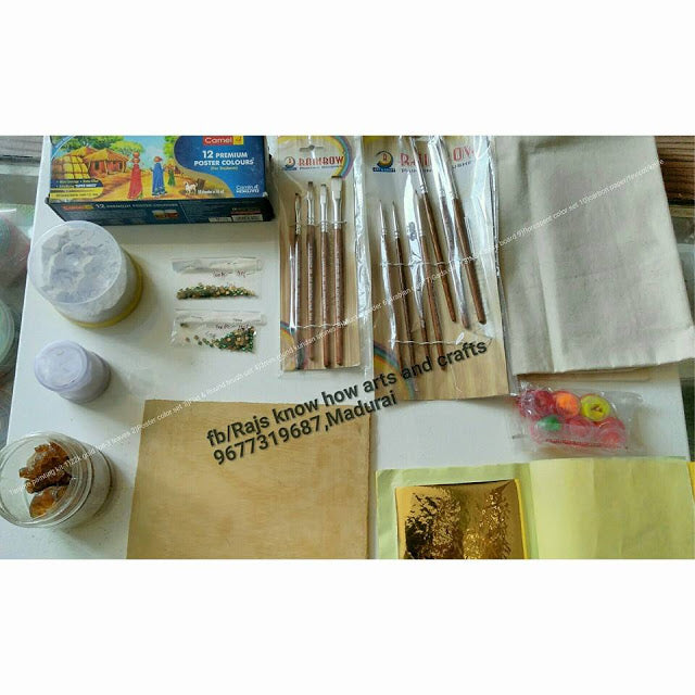 Tanjore Painting making Beginner Kit