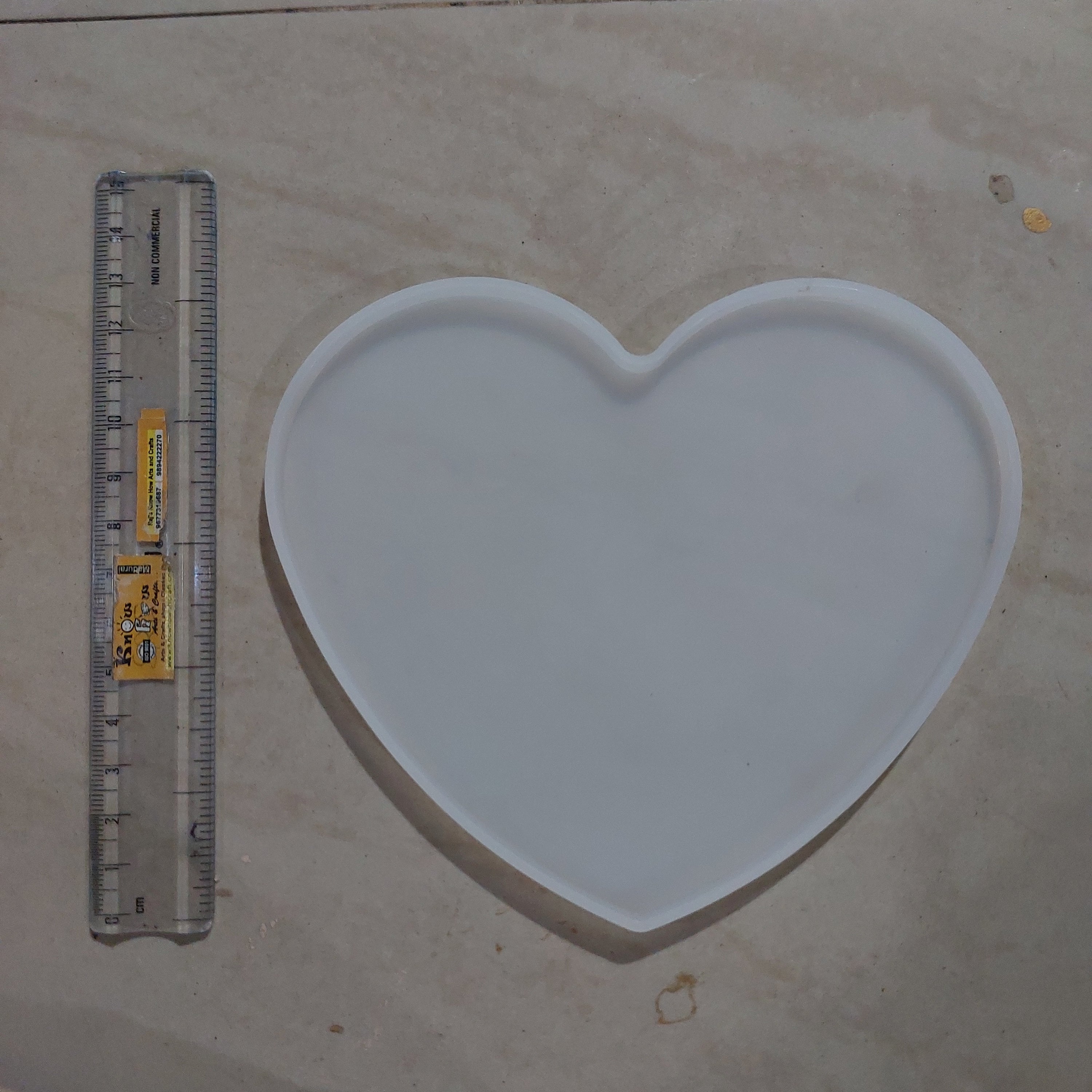 Heart mold 6 inch Resin mold mini