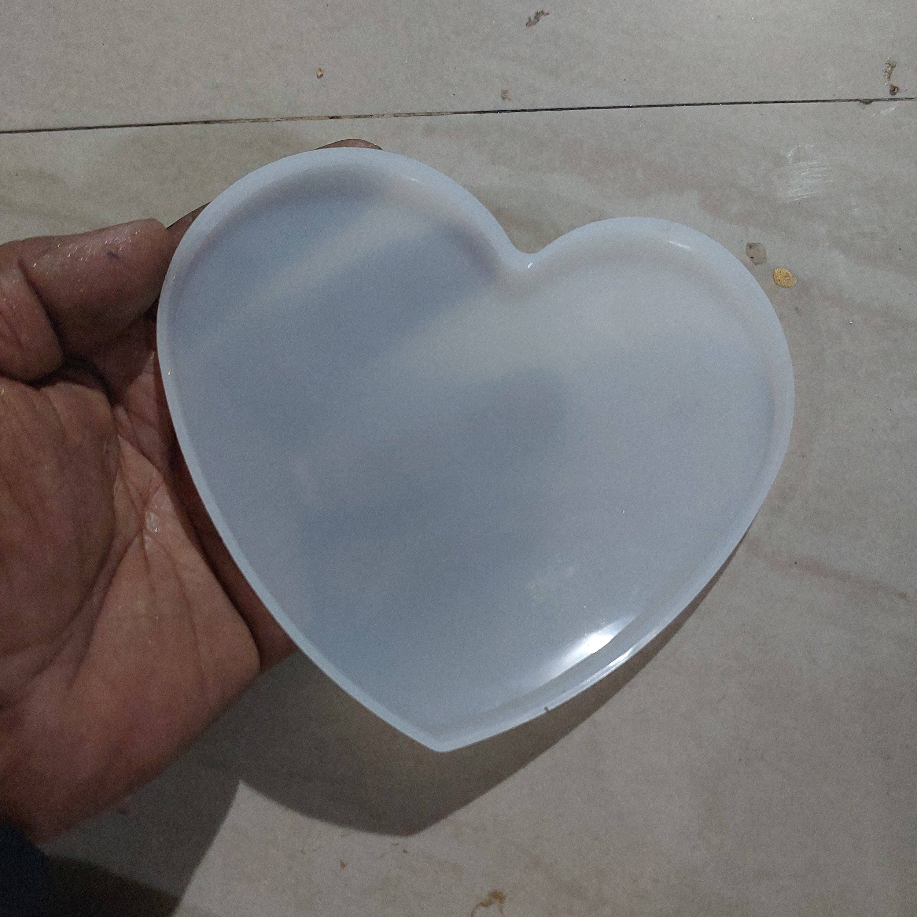 Heart mold 6 inch Resin mold mini