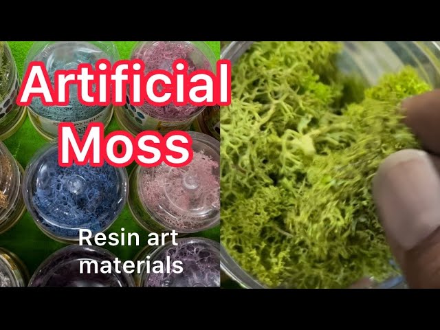 Artificial Moss-3 Assorted Color for sea moss