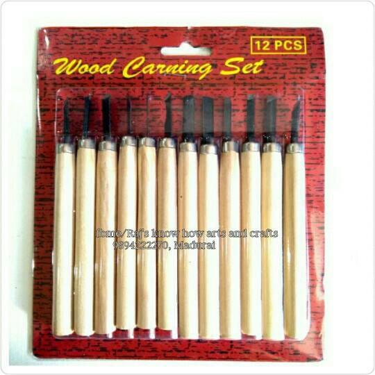 12 in 1 Wood Carving Tool set