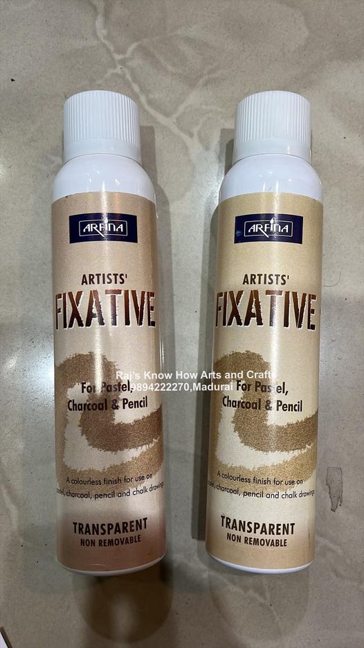 Artist fixative