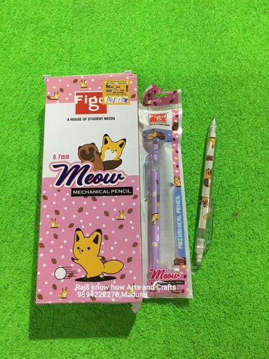 Figo meow -0.7mm mechanical pencil -2 pencil set