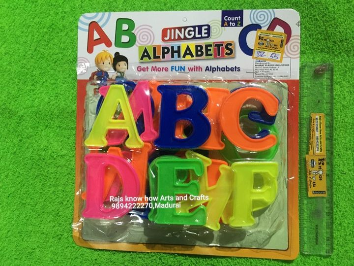 Alphabet letters plastic - Main Image