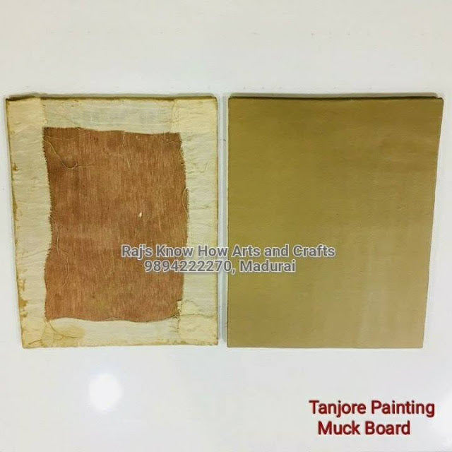 Tanjore Painting Muck Board (ready to Paint) -Select size