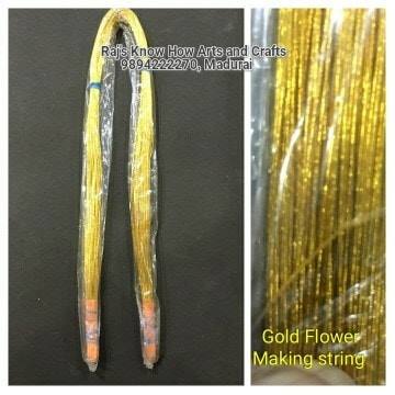 Flower Making string gold – KnowHowArtCraft