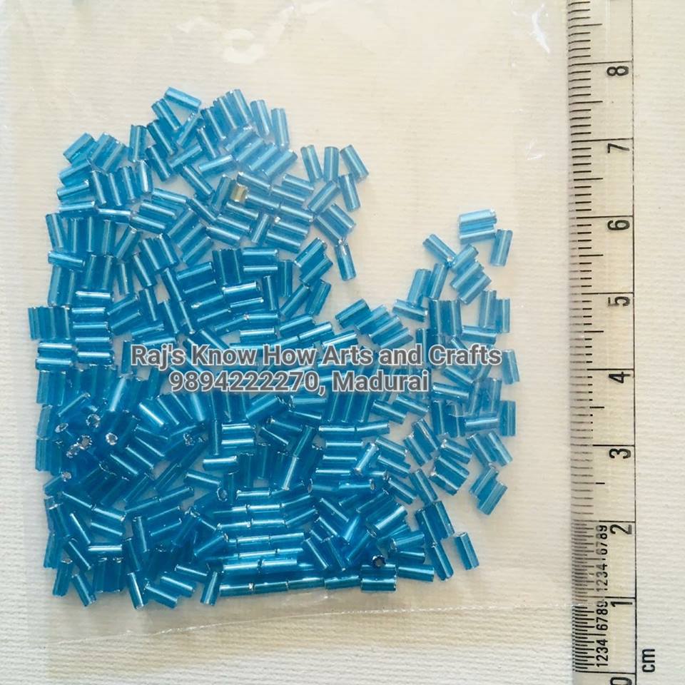 Aari tube beads-50 g in a pack -seed Tube bead 8