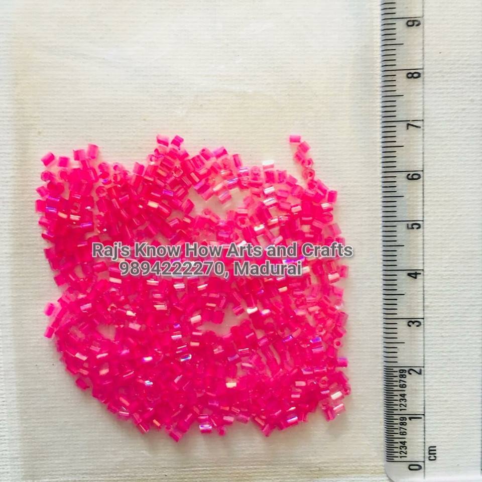Aari tube beads-50 g in a pack -seed Tube bead 11