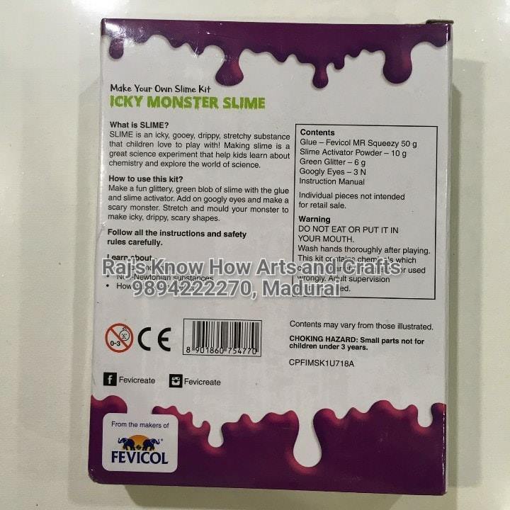 Icy monster slime kit-1 pack