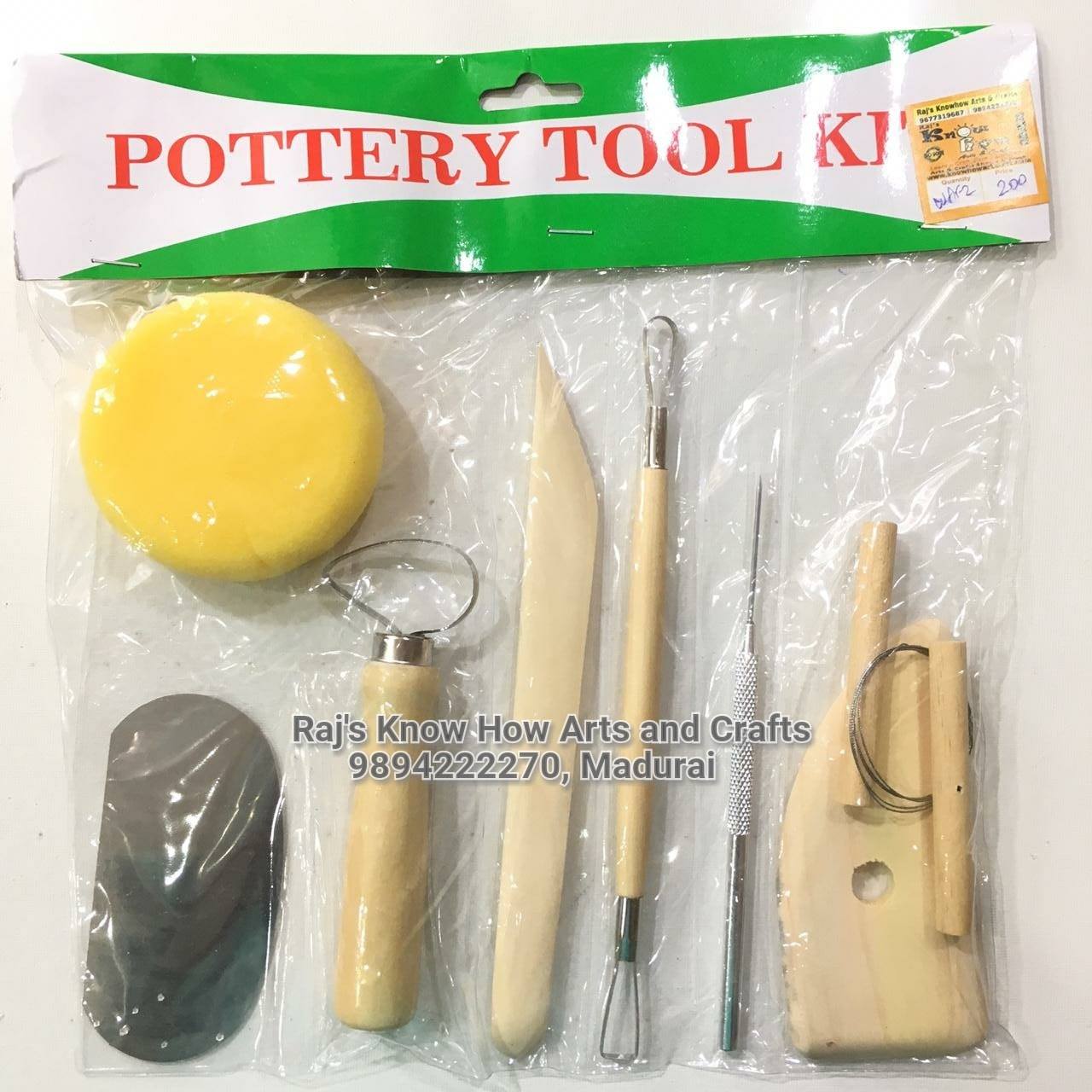 Pottery tool kit