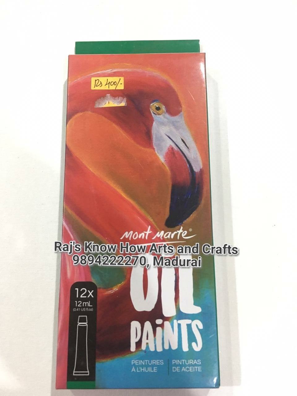 Mont marte oil paints