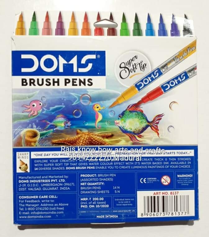 Brush Pen rs.100 6 in 1 kit – KnowHowArtCraft