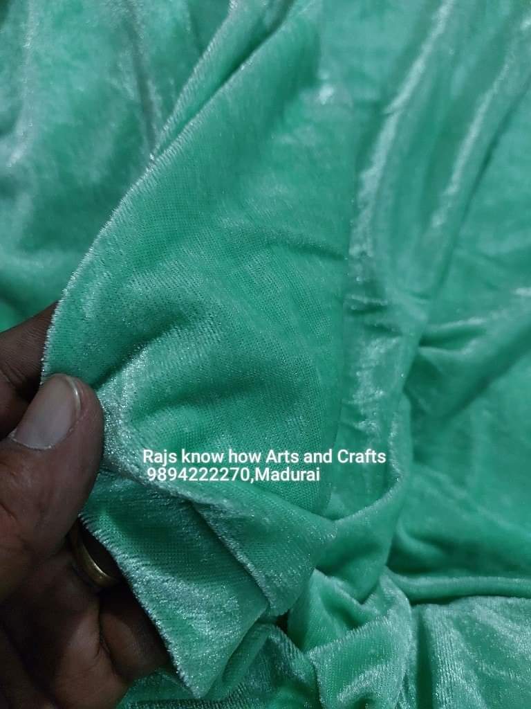 velvet cloth Green