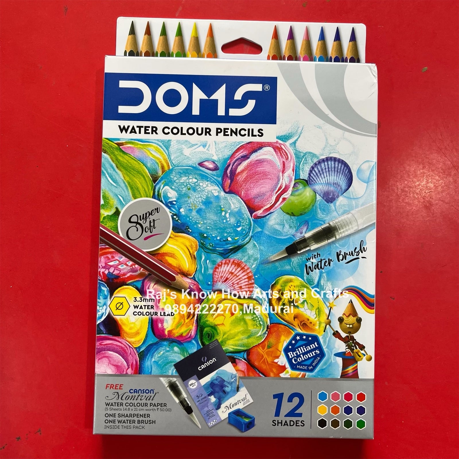 Doms Watercolour Pencil – KnowHowArtCraft