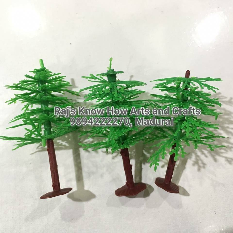 Plastic trees-12 piece